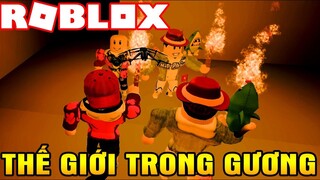 Nhảy Obby Tàng Hình Siêu Hại Não Ở Thế Giới Trong GƯƠNG | The Mirror | Vamy Trần