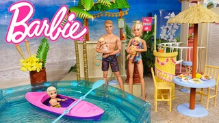 Barbie & Ken Family Vacation Morning Routine