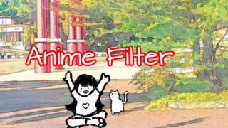 CARA MENGGUNAKAN FILTER ANIME