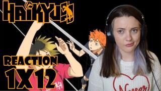 Haikyuu!! S1 E12 - "The Cat and Crow Reunion" Reaction