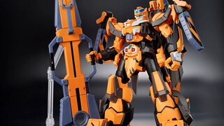 The repairman is so handsome! Official pictures updated! Bandai HG Mecha Wars series Steel Lion! Rel