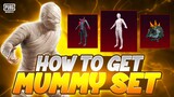 HOW TO GET MUMMY SET IN PUBG MOBILE | 360 UC MUMMY SET LUCKY CRATE OPENING