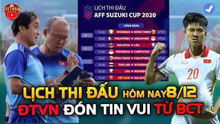 Lịch Thi Đấu AFF Cup Hôm Nay 8/12: Đối Thủ Tiềm Năng Xuất Trận, HLV Park Được BTC +Thêm Lợi Thế