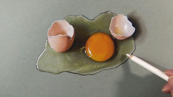 [Arts] Menggambar Telur 3D