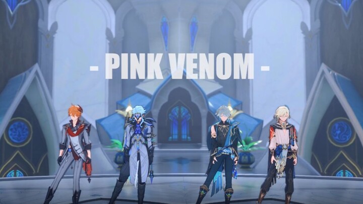 [Genshin Impact MMD] Pink Venom Tim Putra Teyvat: Dokter/Dotore-Elhaysen-Kavi-Dadalia