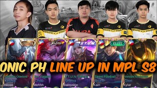 ONIC PH NEW LINE UP FOR MPL S8?