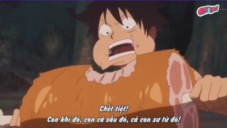 Luffy thánh ăn trong mọi hoàn cảnh