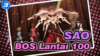 Sword Art Online | Skala Ordinal VS BOS Lantai 100_3