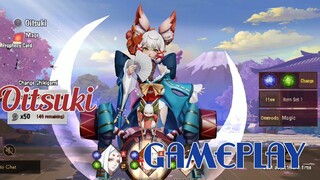 NEW SHIKIGAMI "'OITSUKI" GAMEPLAY PREVIEW - ONMYOJI ARENA