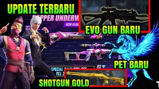 FREE FIRE!! BOCORAN SHOTGUN 2 RAPPER, EVO GUN XM8, PET TERBARU KUDA PONI