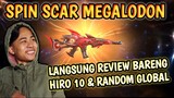 SCAR MEGALODON || SPIN AND REVIEW LANGSUNG SKIN SCAR MEGALODON FREE FIRE TERBARU WITH HIRO 10