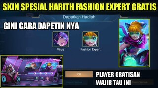 CARA MENDAPATKAN SKIN SPESIAL HARITH DAN SKIN EPIC GRATIS MOBILE LEGENDS