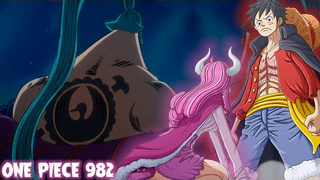 REVIEW OP 982 LENGKAP! LUFFY AKAN MENGALAHKAN 2 TOBI ROPPO? SASAKI KALAH! - One Piece 982+