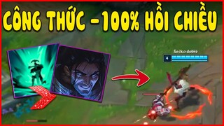 Công thức để giảm được 100% hồi chiêu, Champ đau tim đột ngột - LMHT - LOL - Skin - Montage