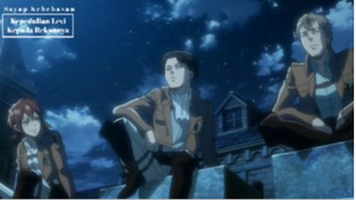 Kepedulian Levi Kepada Rekan Rekannya (Shingeki no Kyojin Sub Indo)