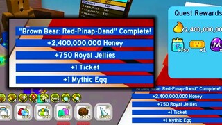 pov you finished 200th brown bear quest...