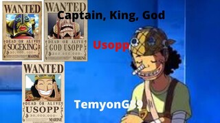 The Captain, The King and The God - Usopp