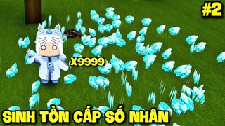 SINH TỒN CẤP SỐ NHÂN - TẬP 2: MEOWPEO MINE 9999 KIM CƯƠNG SIÊU NHANH TRONG MINI WORLD VÀ CÁI KẾT