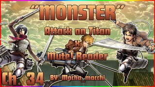 [ASMR] "Monster" Ch. 34 - Attack on Titan x Mute! Listener Roleplay |Attack on Titan x Demon Slayer|