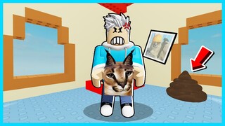 Aku Adopsi Hewan Floppa! KUCING KOTAK NGESELIN! - Raise A Floppa (Roblox)