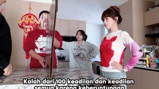 Keberuntungan selalu mempermainkanmu sebelum tersenyum pada