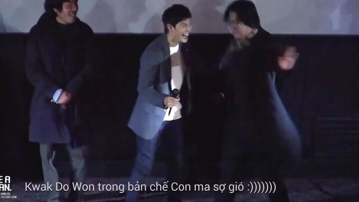 [Funny moment] Kwak Do Won vs. Yim Si Wan in The ghost of wind 😂😂😂