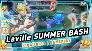 Laville AOV Pro Build | LAVILLE Summer Bash | Gameplay Laville AOV - ARENA OF VALOR