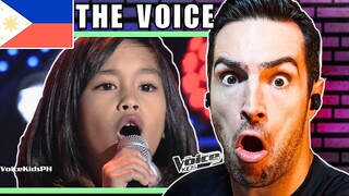 THE VOICE KIDS PHILIPPINES - Blind Audition "Too Much Heaven" by Echo - REACTION