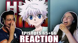 KILLUA BECOMES A HUNTER! Hunter x Hunter Episodes 65-66 REACTION!