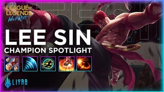 League of Legends: Wild Rift --- Lee Sin Champion Spotlight Liyab Esports