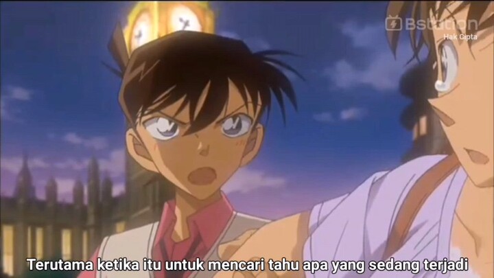 Shinichi menyatakan cintanya kepada Ran           Detektif Conan episode 672