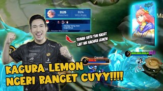 LEMON BALIK MAIN KAGURA GENDONG JEJE DAN XWIN!!! - Mobile Legends