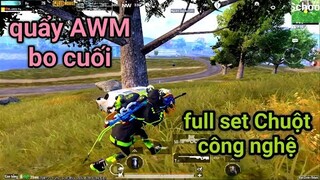 PUBG Mobile - Thay Trang Phục Mới Làm Ngay Game Gắt | Bo Cuối Quẩy AWM Với Nhiều Team