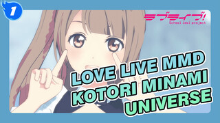 Universe / Kotori Minami | Love Live MMD_1