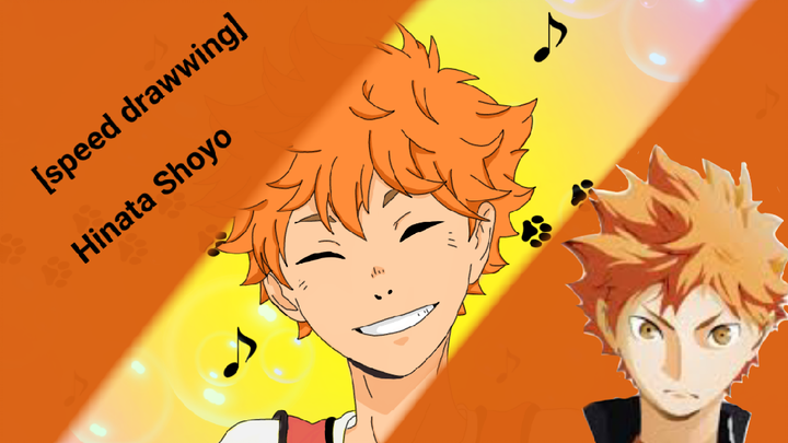 ∆haikyuu ∆ [speed drawwing]Hinata Shoyo