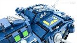 [LEGO Red Alert] Battle Fortress Allied Ground Giant Mechanicus Original MOC Red Alert MOC Series #1