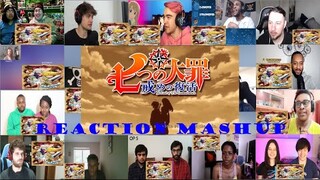 Seven Deadly Sins Opening 4 Reaction Mashup (Nanatsu no Taizai Op 4) ALL VERSIONS