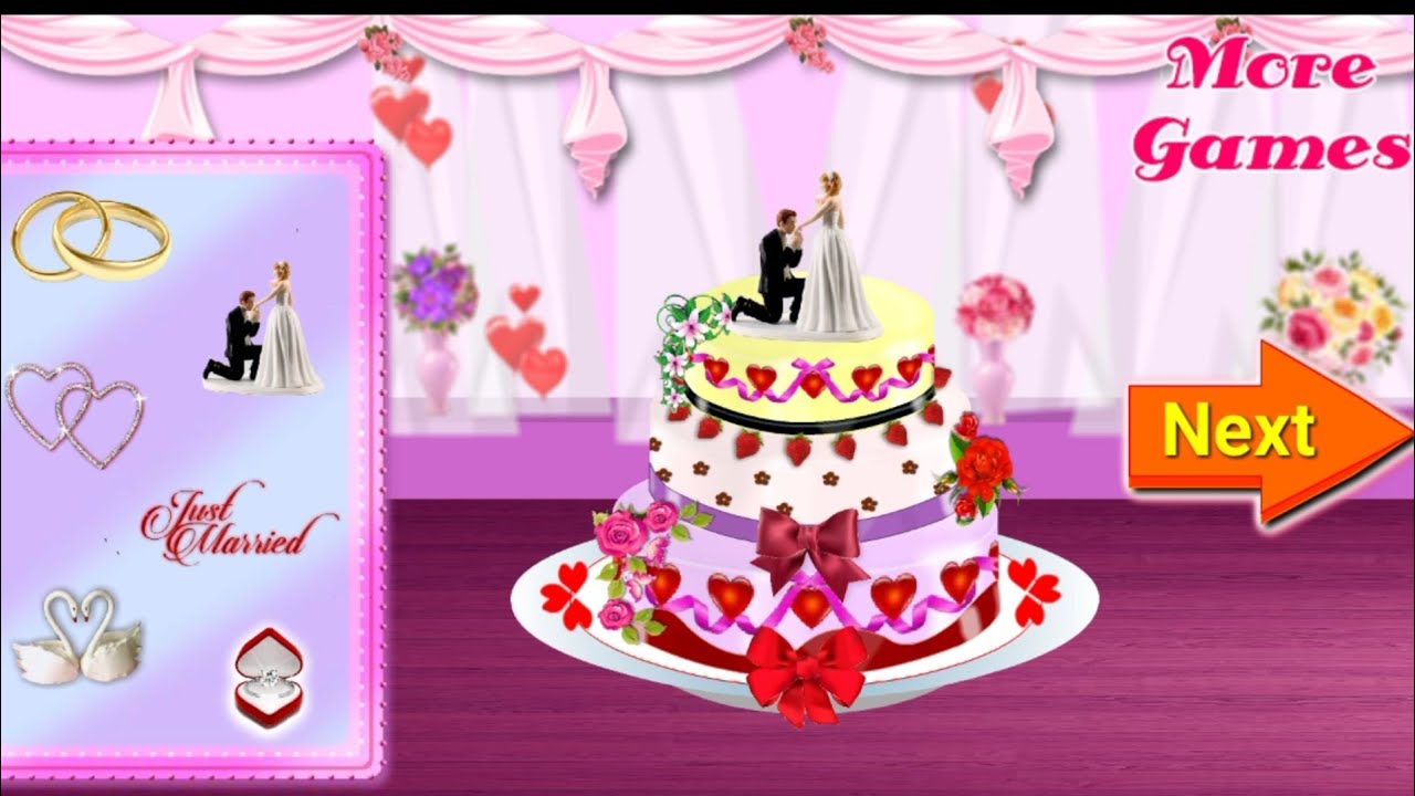 Enjoy cake decorating online games for free and create your own virtual