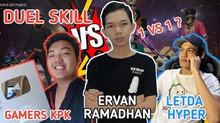 ADU SKILL ERVAN RAMADHAN VS LETDA HYPER & GAMERS KPK !! SIAPA YANG PALING JAGO !? FANS LETDA HADIR