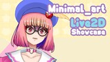 [Live2D Vtuber Model Showcase] Minimal_art Live2D Model