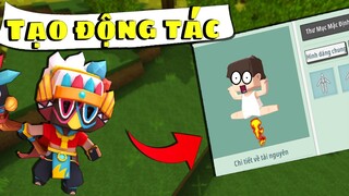 Cách tạo Động Tác trong Mini World 0.47.5