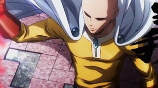 Saitama's true strength can turn the universe into dark matter. In the God chapter, there is # One P