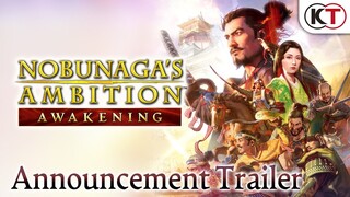 NOBUNAGA'S AMBITION: Awakening - Announcement Trailer