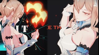 【原神×崩坏3】高能，心跳60s，蒙德最强琴团长~
