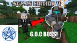 SCP G.O.C Boss Fight in Minecraft! | SCP: JS Edition v3 Testing