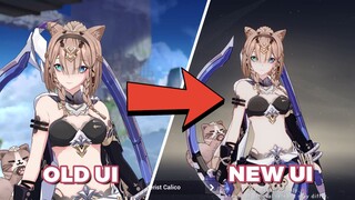 Honkai UI Comparison (Old and New) In Version 7.1 | Honkai Impact 3rd