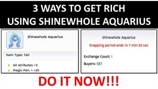 HOW TO GET RICH WITH SHINEWHOLE AQUARIUS