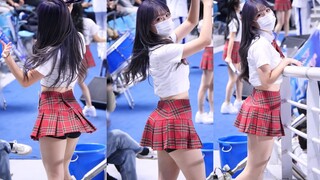 [4K] 지방까지 가게한 마성의 최홍라 치어리더 직캠 Choi Hongra Cheerleader fancam 한국도로공사 배구단 230209