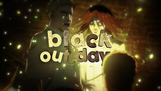 Attack On Titan - Black Out Days [4K AMV/Edit] - Free Project File | Eren Yeager