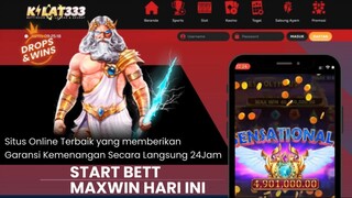 KILAT333 | MAXWIN HARI INI GACOR